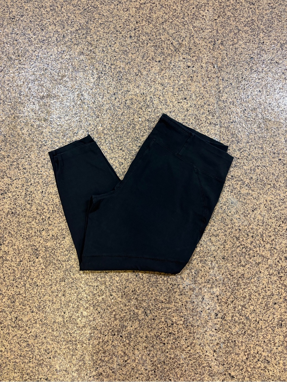 Susan Graver Weekend Black Pull On Pants 2XP